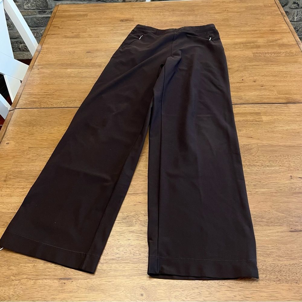 Lucy Activewear Brown Wide Leg Yoga Pants Size S